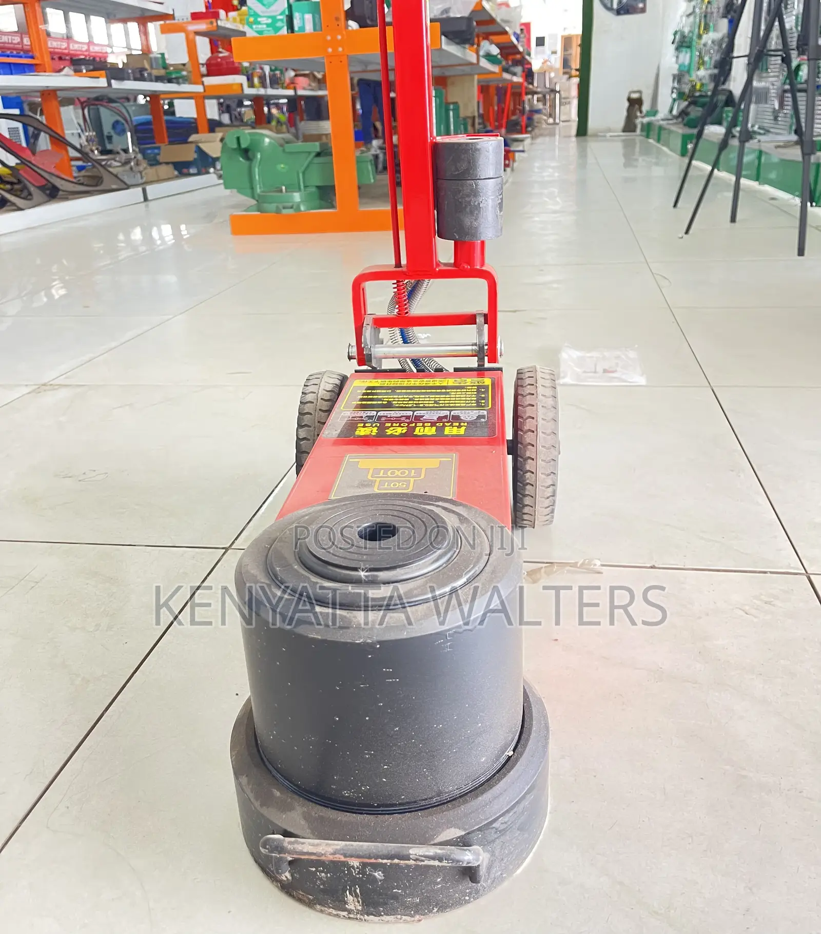 Pneumatic 100-50 Tons Hydraulic Floor Heavy Duty’S Jack