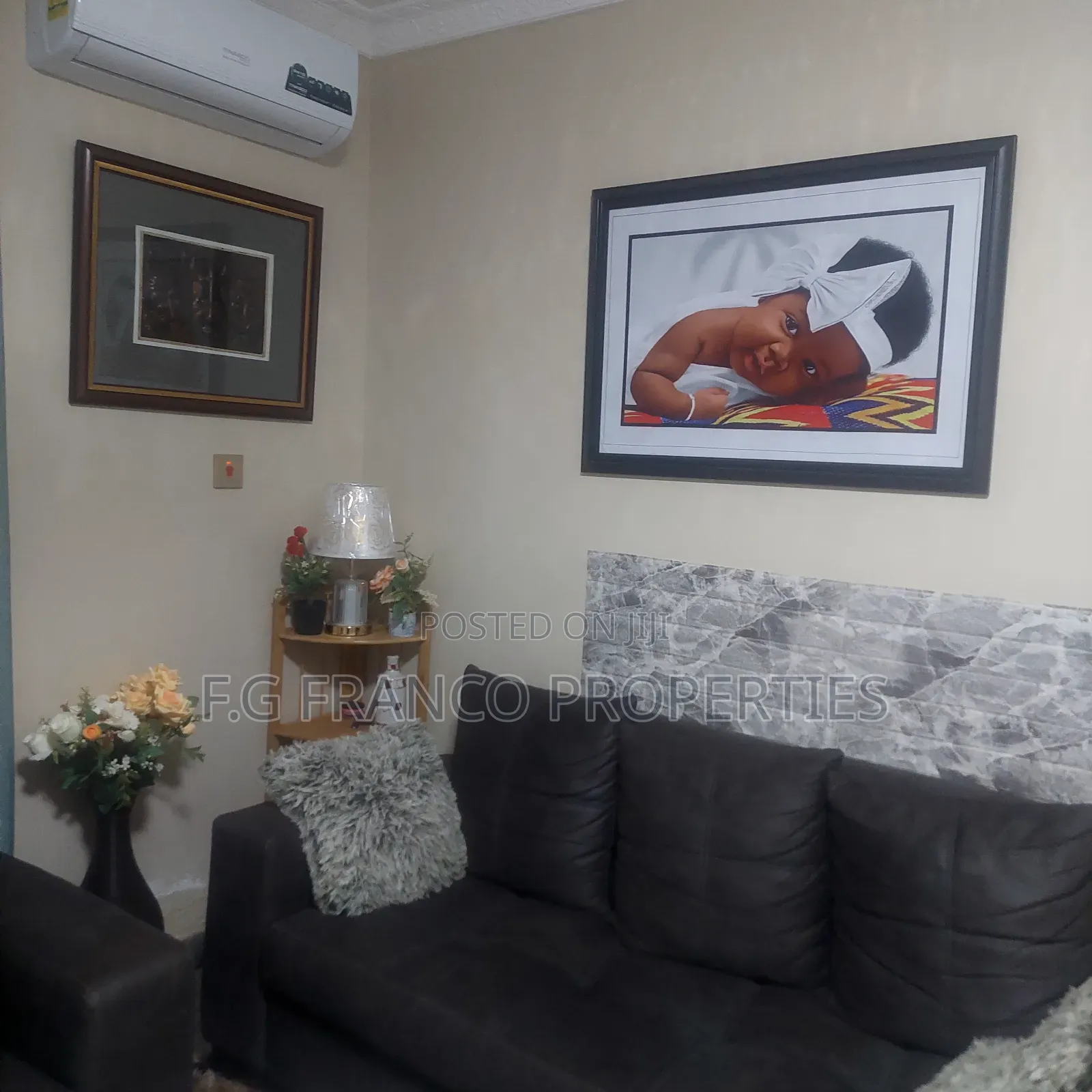 Furnished 1bdrm Apartment in Kg Franco Properties, Spintex for rent