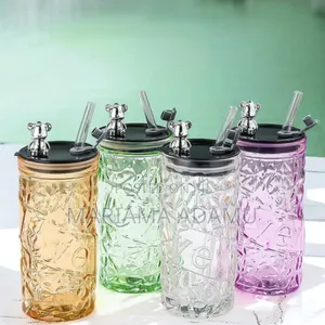 Glass Cups With Covers