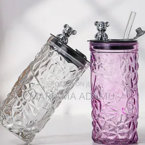 Glass Cups With Covers