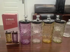 Glass Cups With Covers