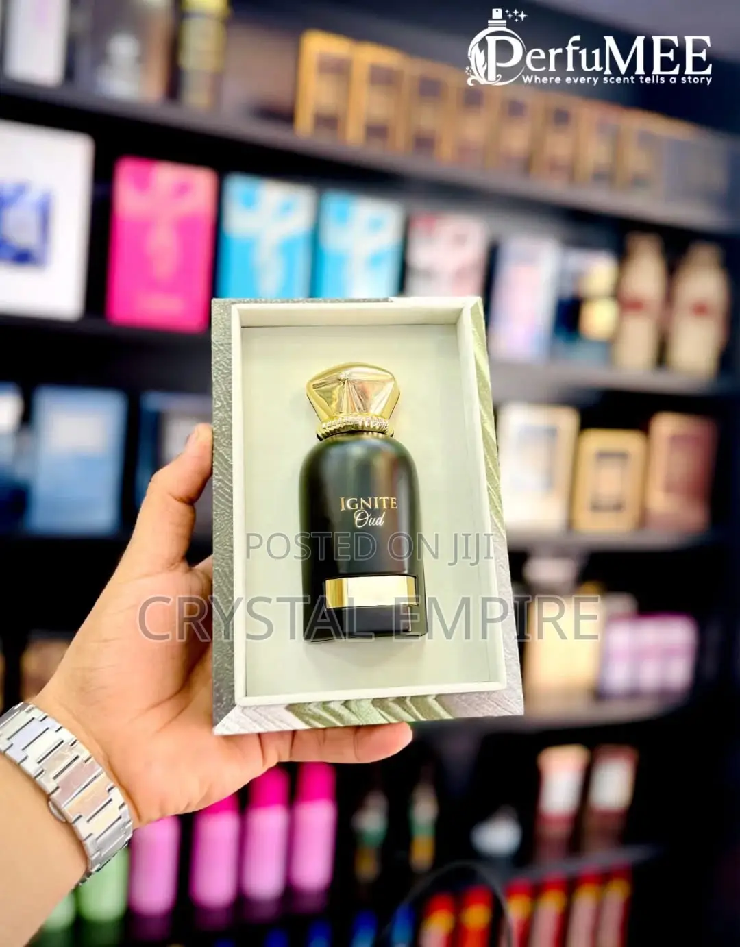 Ignite Oud Perfume by Ahmed Al Maghribi