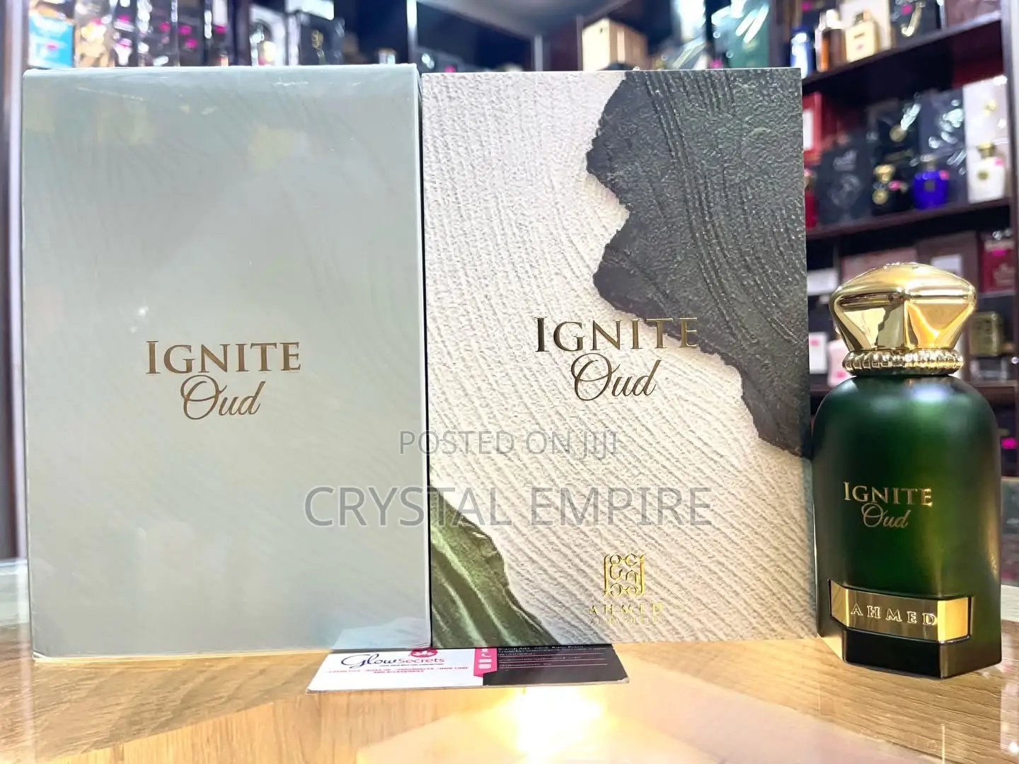 Ignite Oud Perfume by Ahmed Al Maghribi