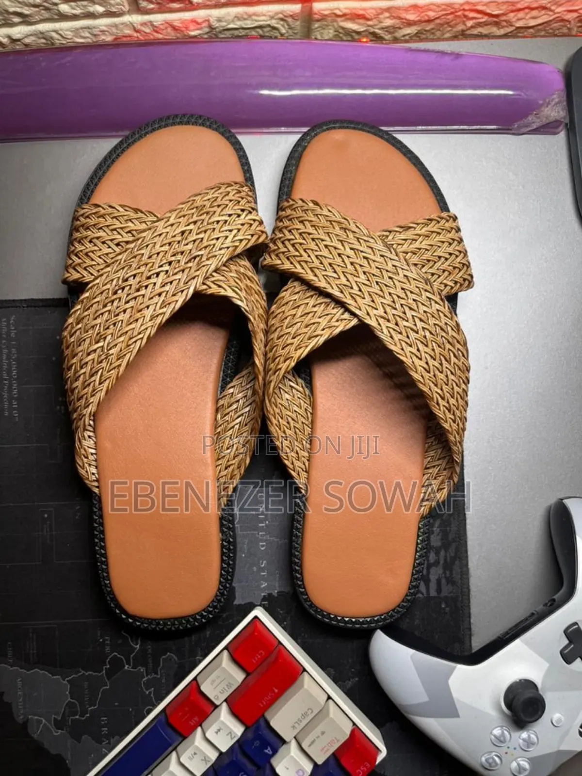 Leather Slippers