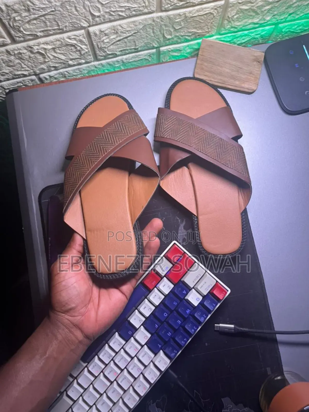 Leather Slippers