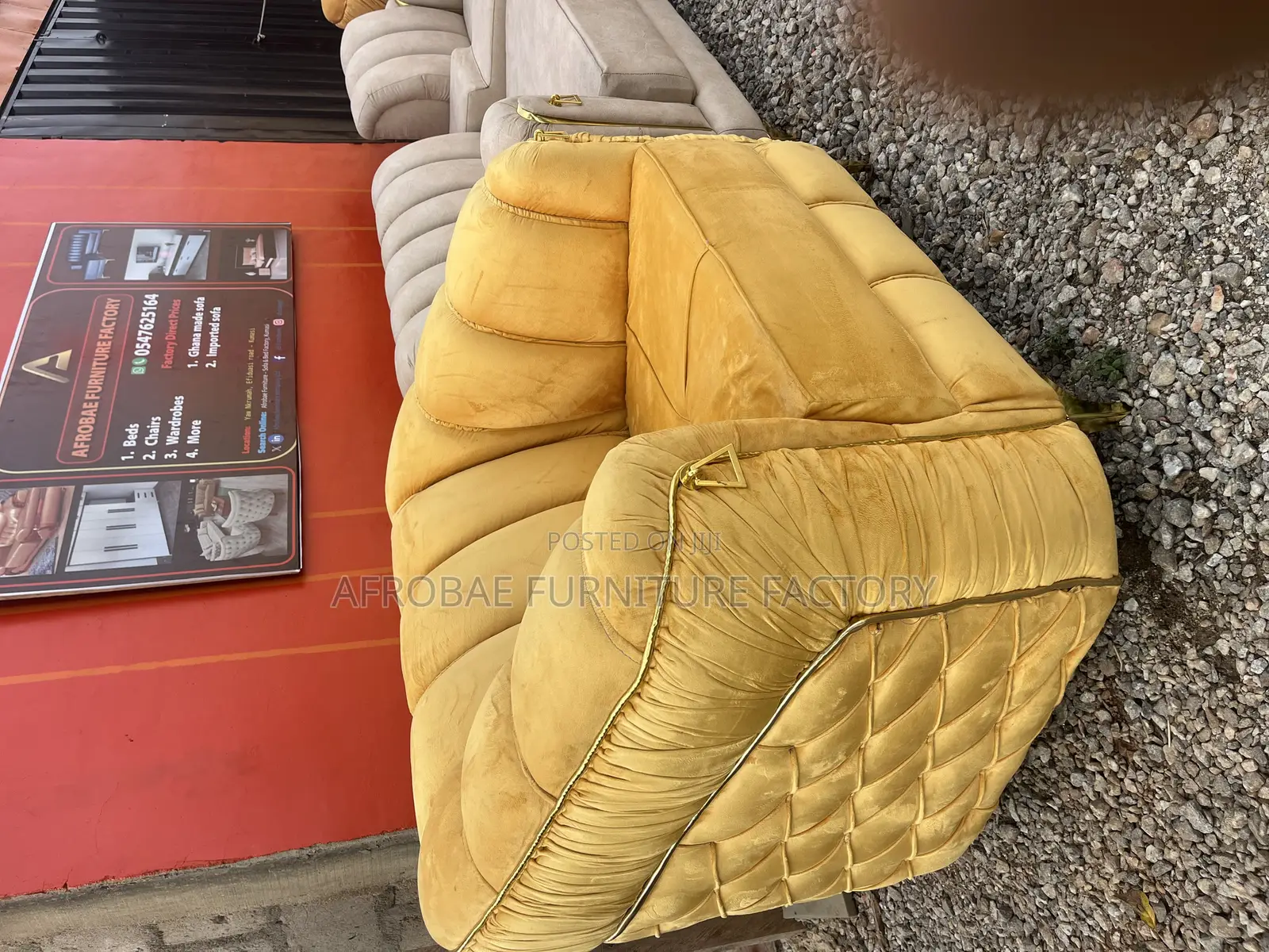 Modern Sofa Set From Afrobae Furniture Factory