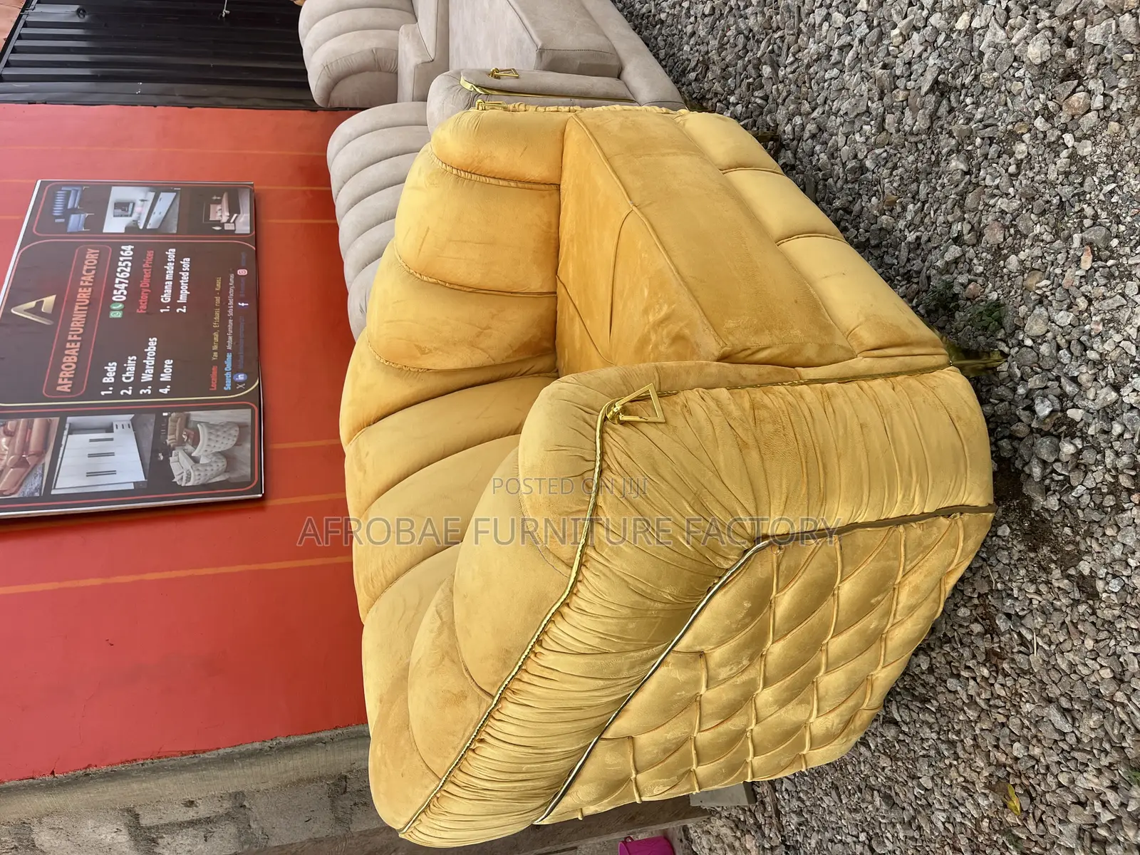 Modern Sofa Set From Afrobae Furniture Factory