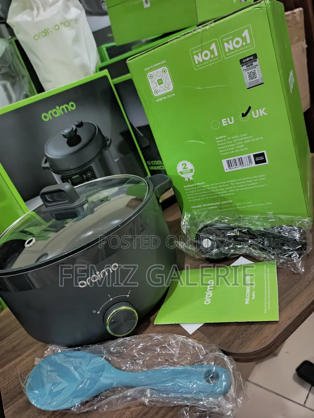 Oraimo Multipot 3l Energe-Saving Electric Cooker