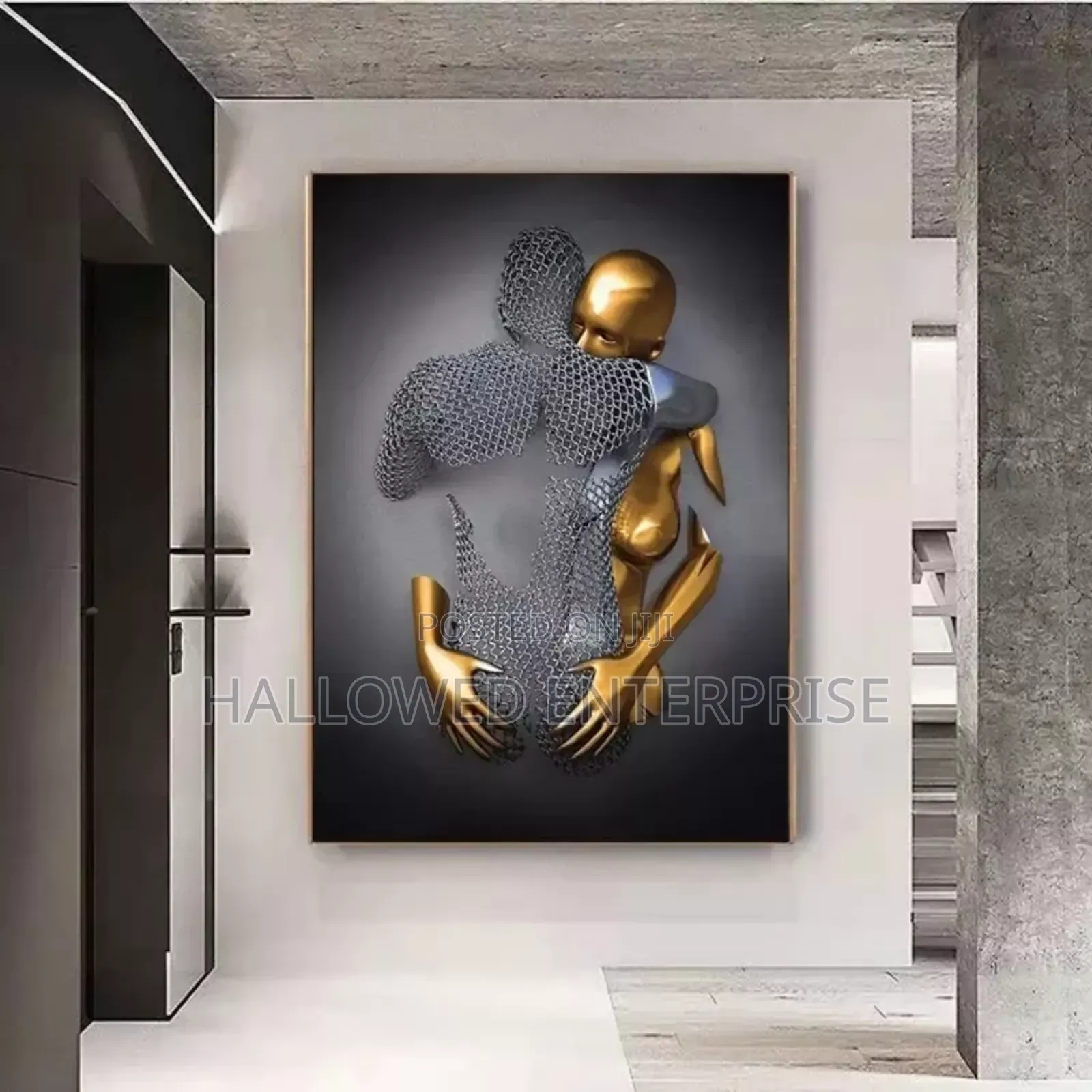 Wall Art Gold Frame