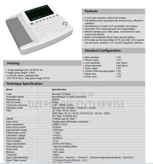 Lerong Ecg Machine 12 Channel