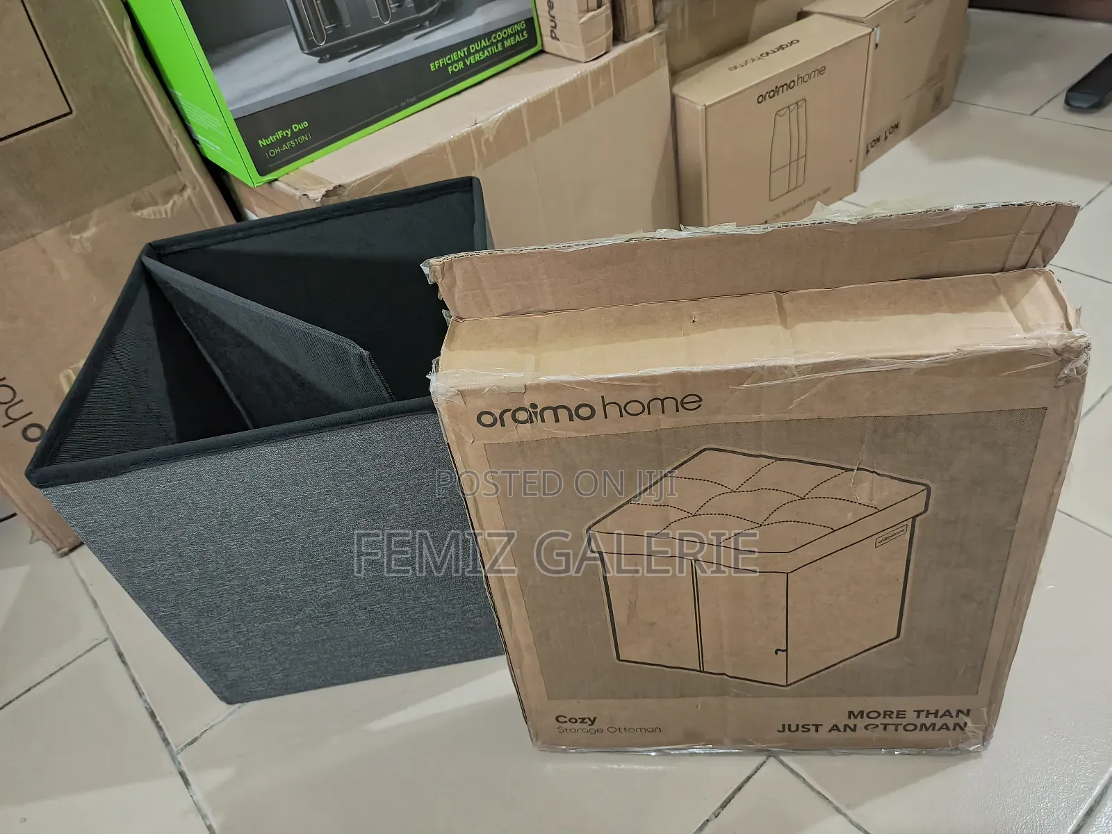 Oraimo Cozy Multi-Functional Foldable Storage Ottoman