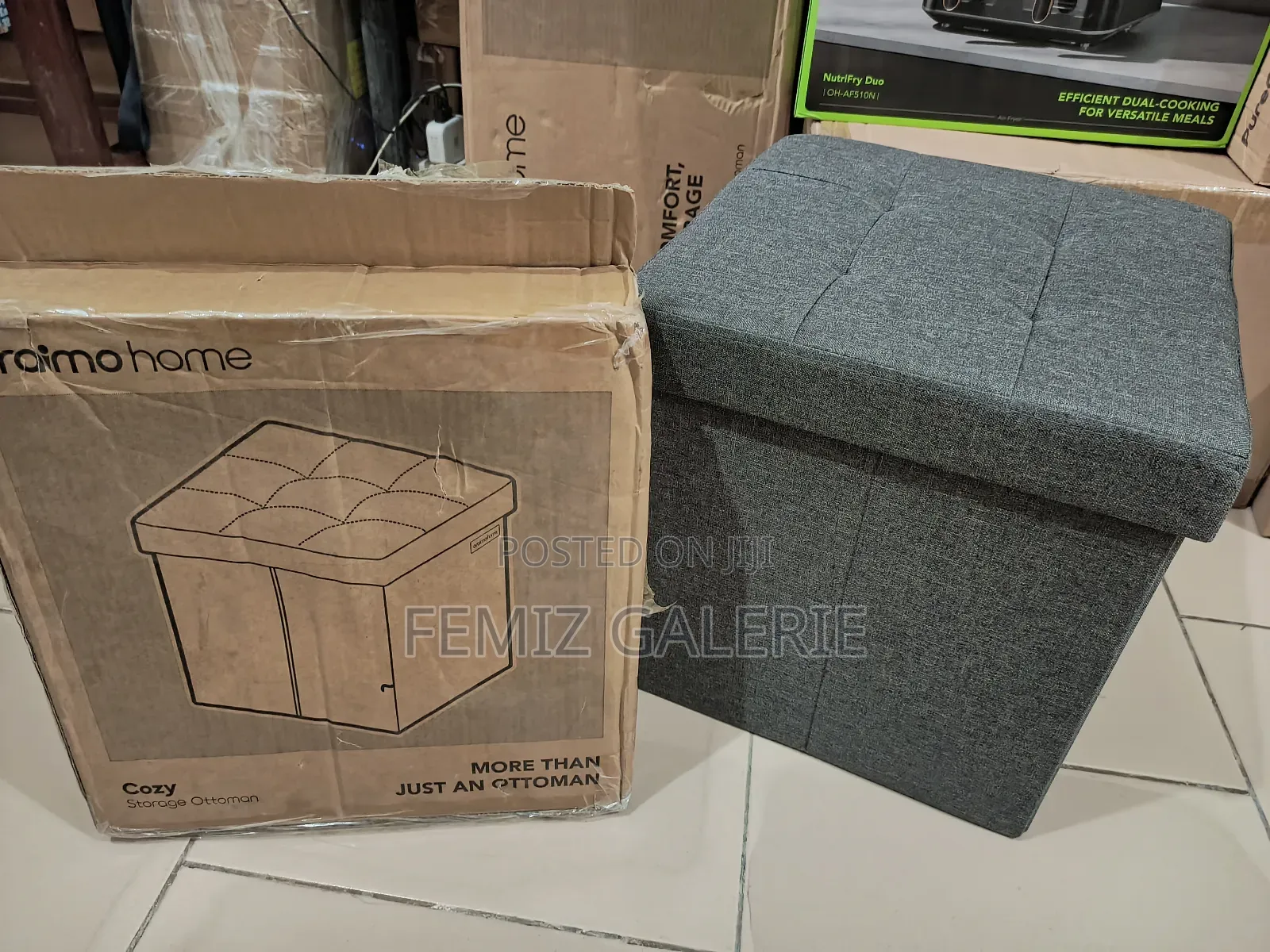 Oraimo Cozy Multi-Functional Foldable Storage Ottoman
