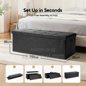 Oraimo Cozy Plus Extra-Large Foldable Design Storage Ottoman
