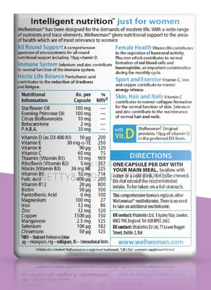 Vitabiotics Wellwoman Original - Uk