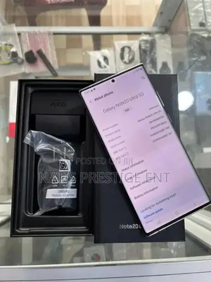 New Samsung Galaxy Note 20 Ultra 5G 256 GB Silver