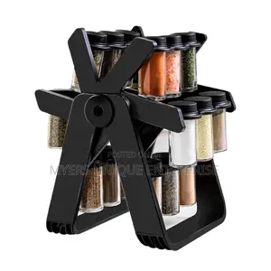 18pcs Rtating Spice Organizer