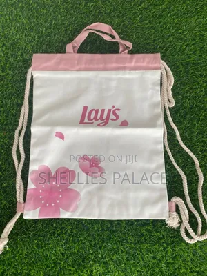 Drawstring Backpack Waterproof Sports Gym Bag Bookbag