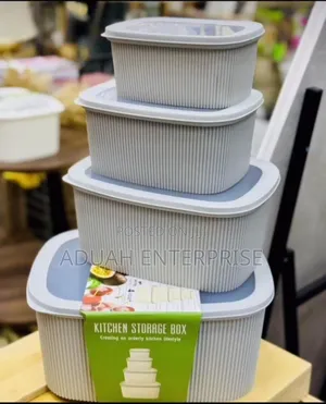 4pcs Silicone Storage Bowls