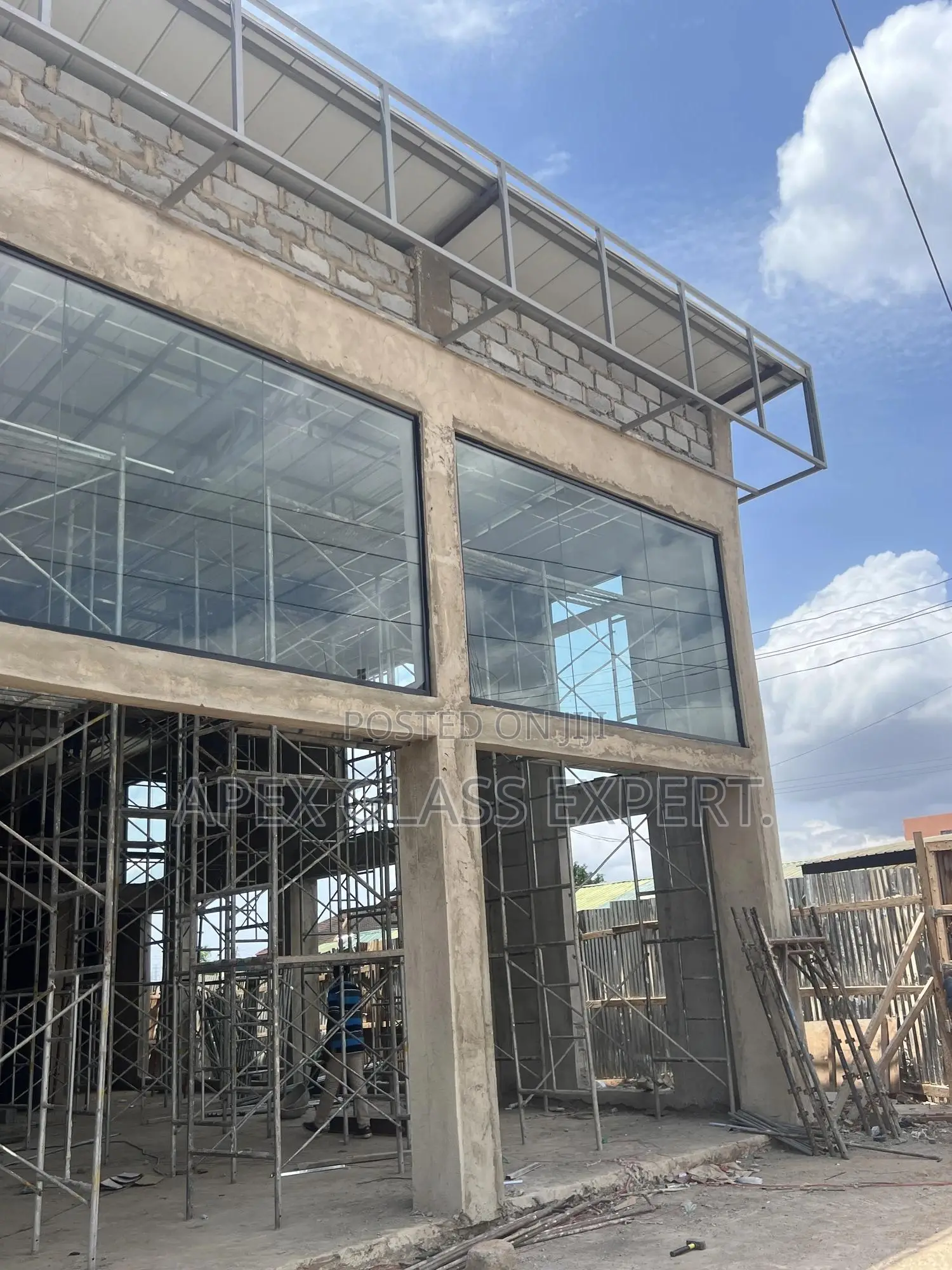 12mm Fixed Glass Partition