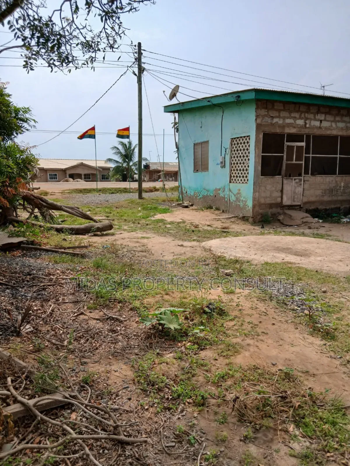 Main Road Side Land for Sale at Prampram Ningo Township