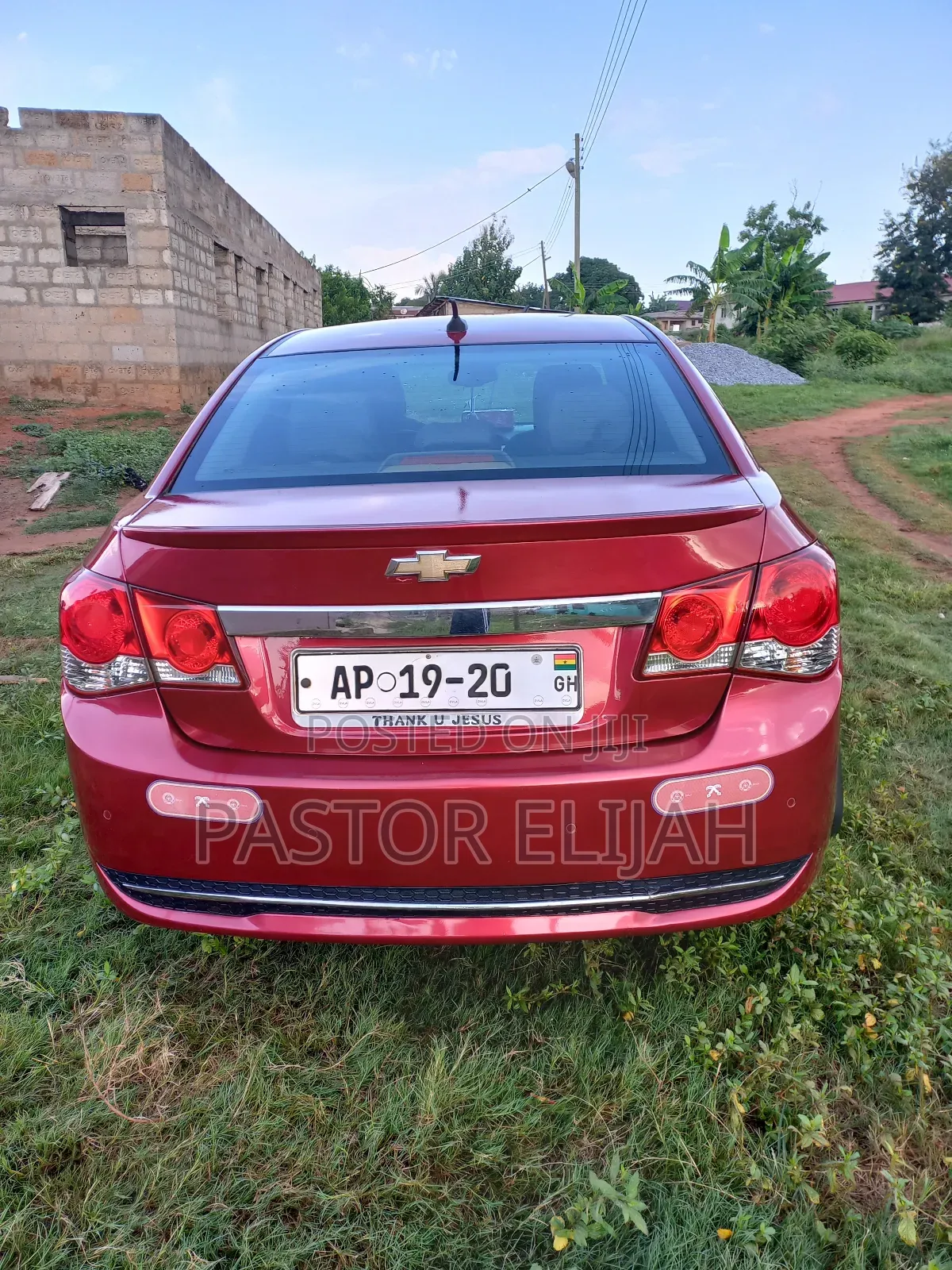 Chevrolet Cruze 2012 Red