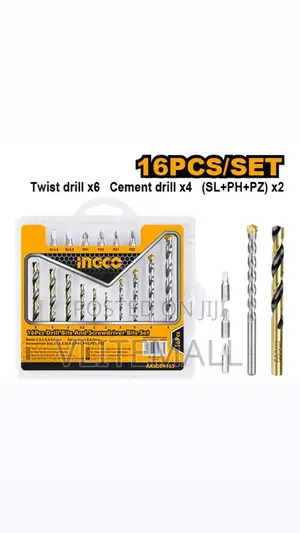 19 Pcs Drill Bits Screwdriver Bits Set