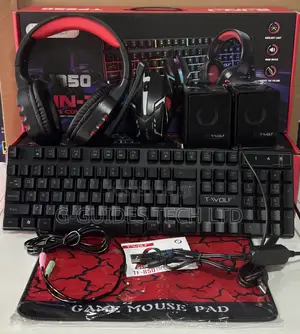 T-wolf Tf850 5-in-1 Gaming Combo Keyboard/ Mouse/ Headset/ Speaker