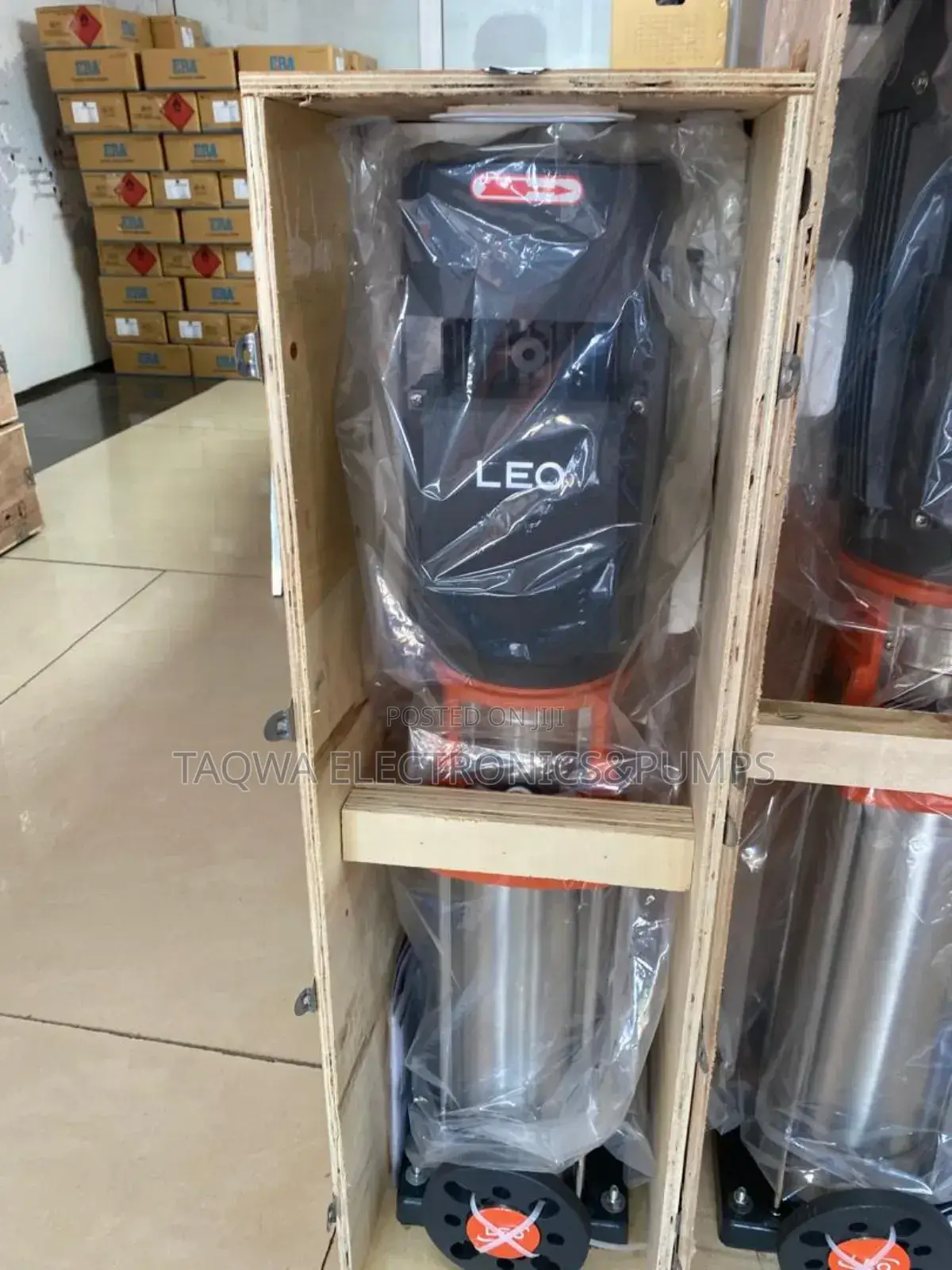 Enhanced Leo 3hp Vertical Water Pump