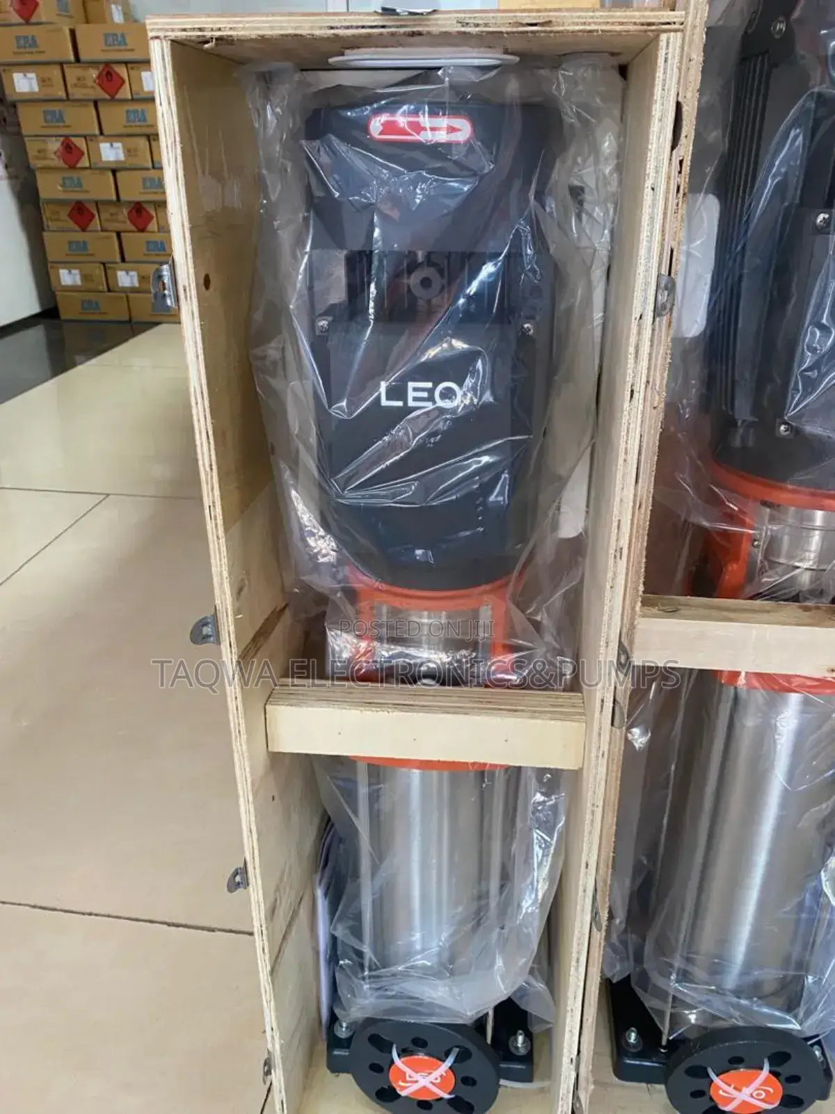 Amplified Leo. 3hp Vertical Water Pump