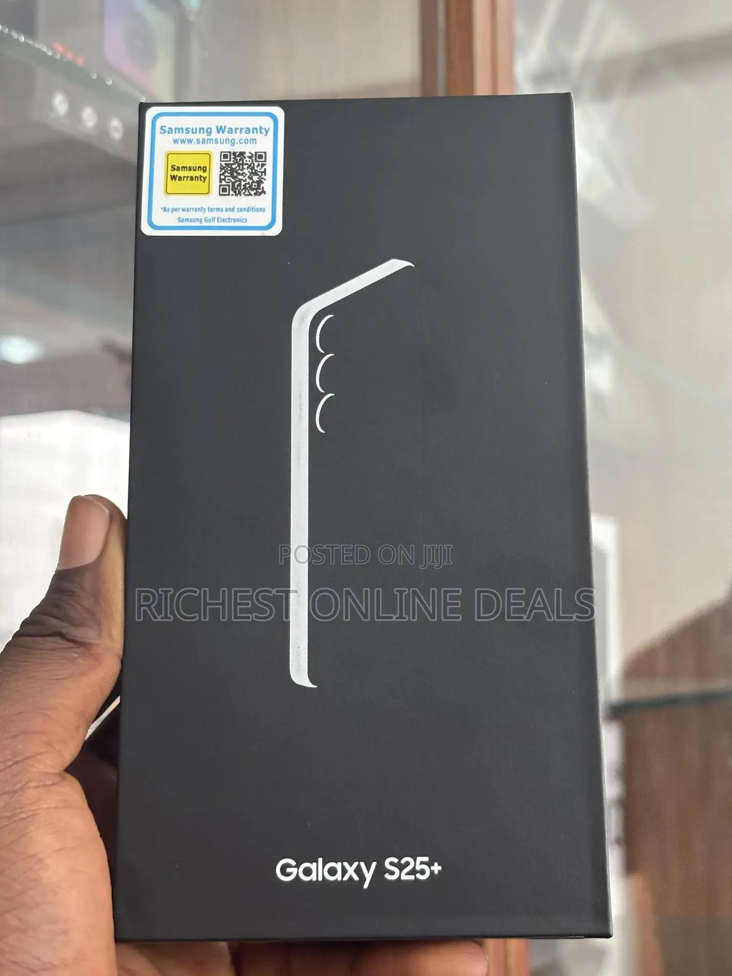 New Samsung Galaxy S25+ 256 GB Black