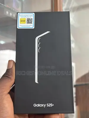 New Samsung Galaxy S25+ 256 GB Black