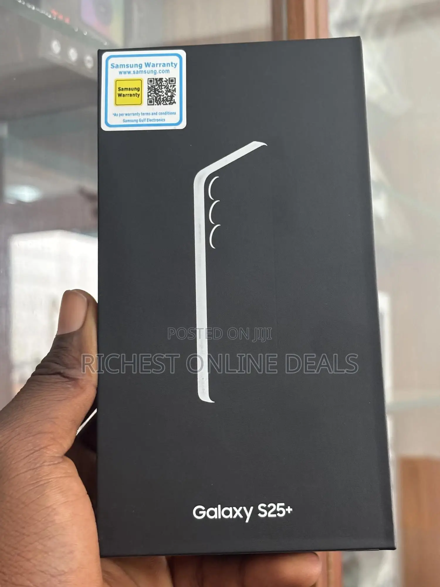 New Samsung Galaxy S25+ 256 GB Black