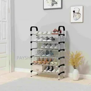 6 Layer Metal Shoe Rack