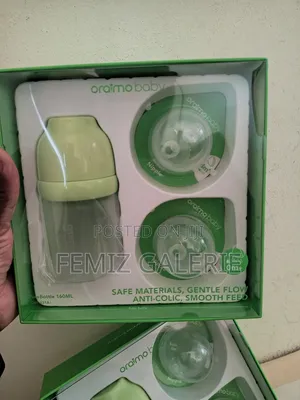 Oraimo Purebottle 160 160ml Anti-Colic Silicone Glass Baby Bottle