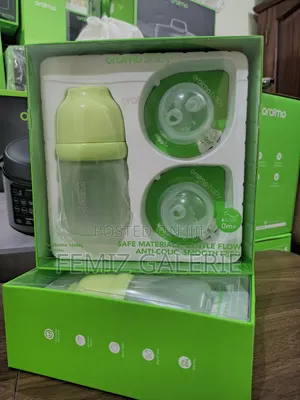 Oraimo Purebottle 160 160ml Anti-Colic Silicone Glass Baby Bottle
