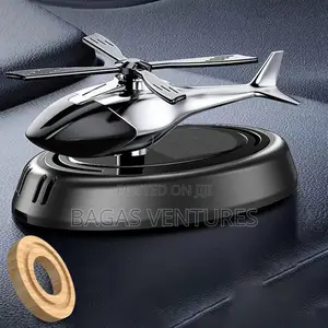 Helicopter Solar-Powered Car Air Freshener