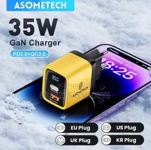 Asometech 35w Gan Charger Led Display