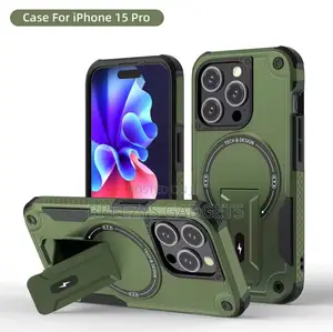 Cool Mecha for Magsafe Magnetic Stand Invisible Support iPhone Case