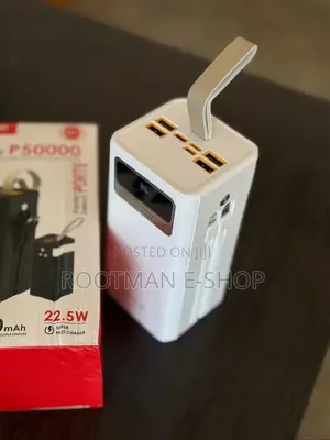 Long Lasting Oale Powerbank ( 50,000mah Capacity )