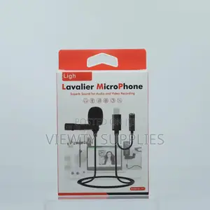 Mini Clip-on Lapel Lavelier Microphone for iPhone