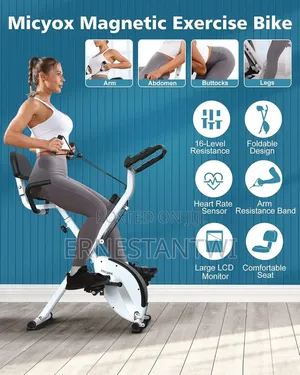 Fodable Exercise Bike From Micyox, Uk