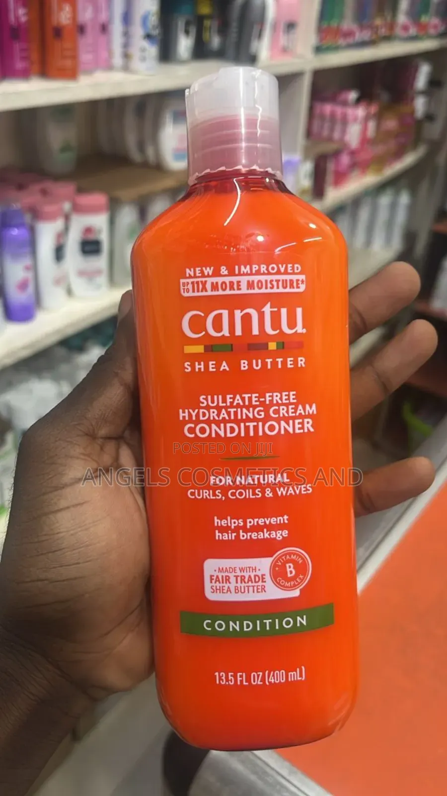 Cantu Sulfate Free Shampoo and Conditioner
