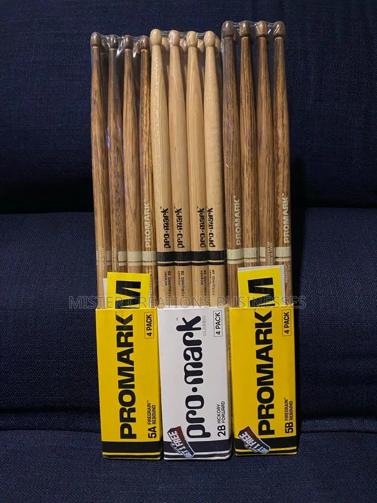 Promark, Vater, Rhythm, Vic Firth (7a” 5a” 5b” 2b”)