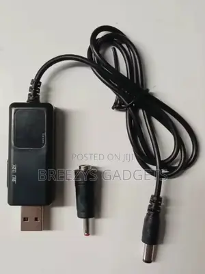 Usb Boost Converter Dc 5v to 9v 12v Usb Step-Up Converter Cable
