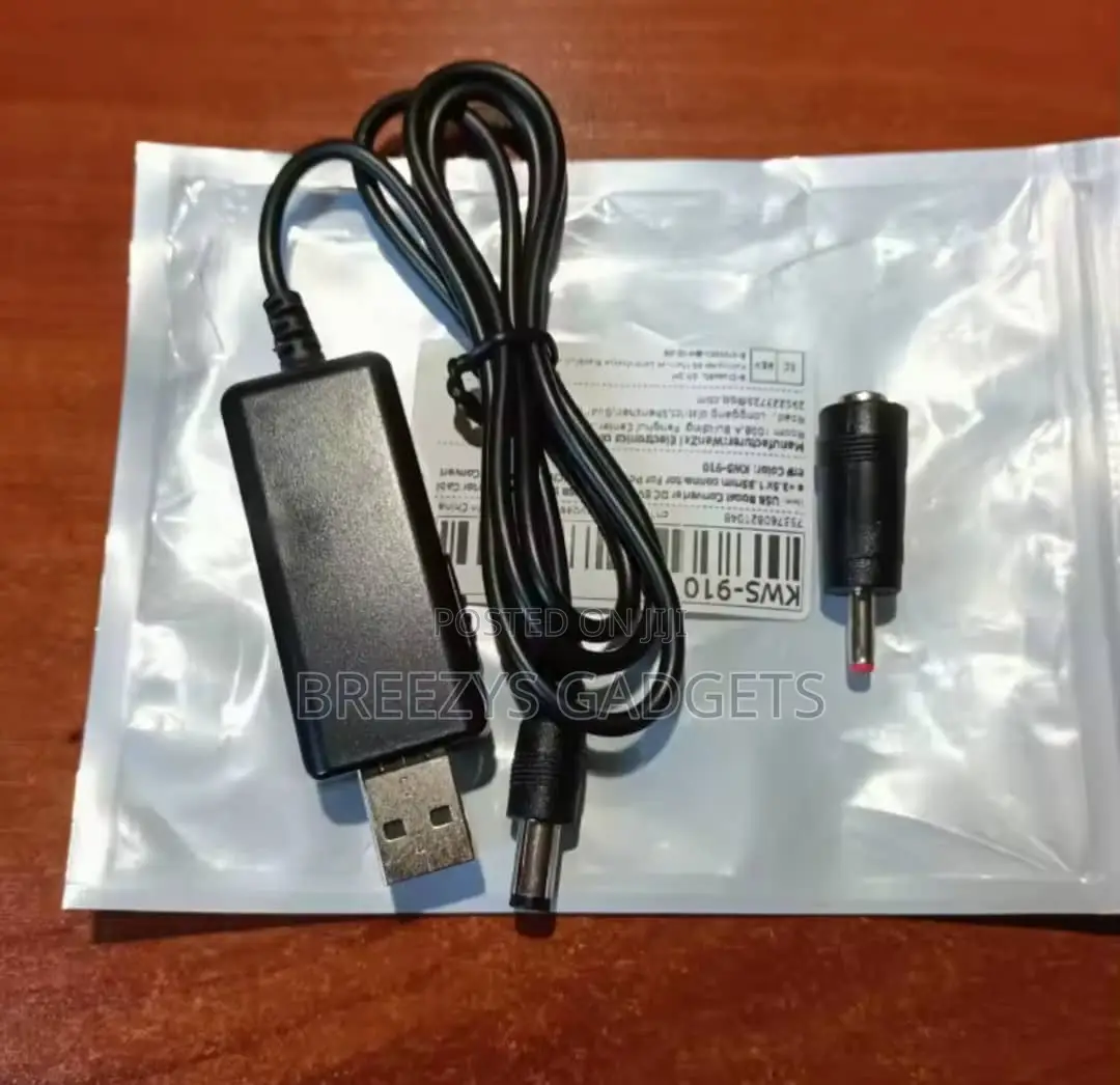 Usb Boost Converter Dc 5v to 9v 12v Usb Step-Up Converter Cable