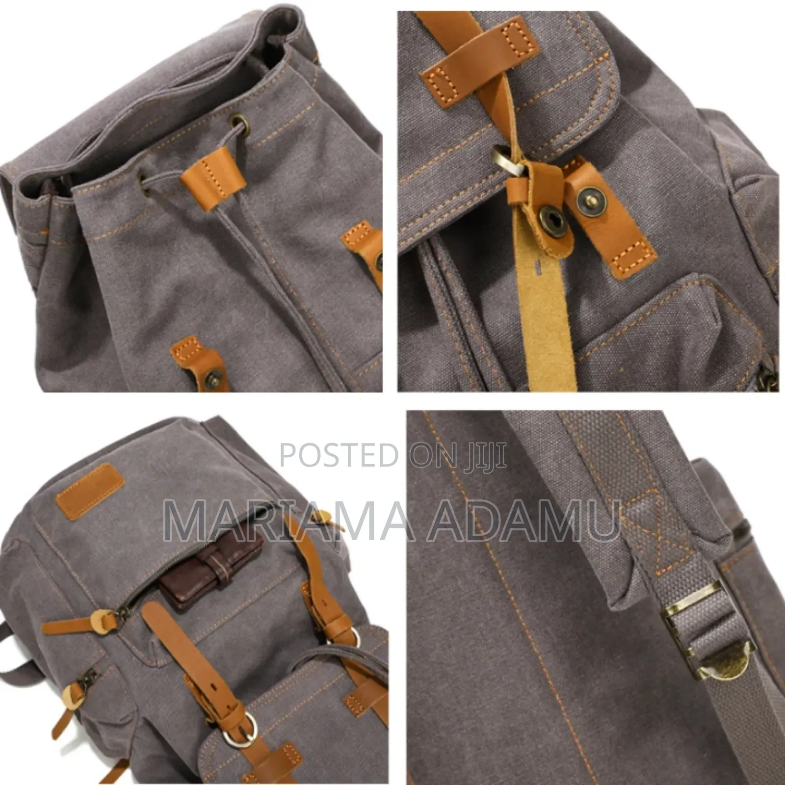 Khaki Backpack