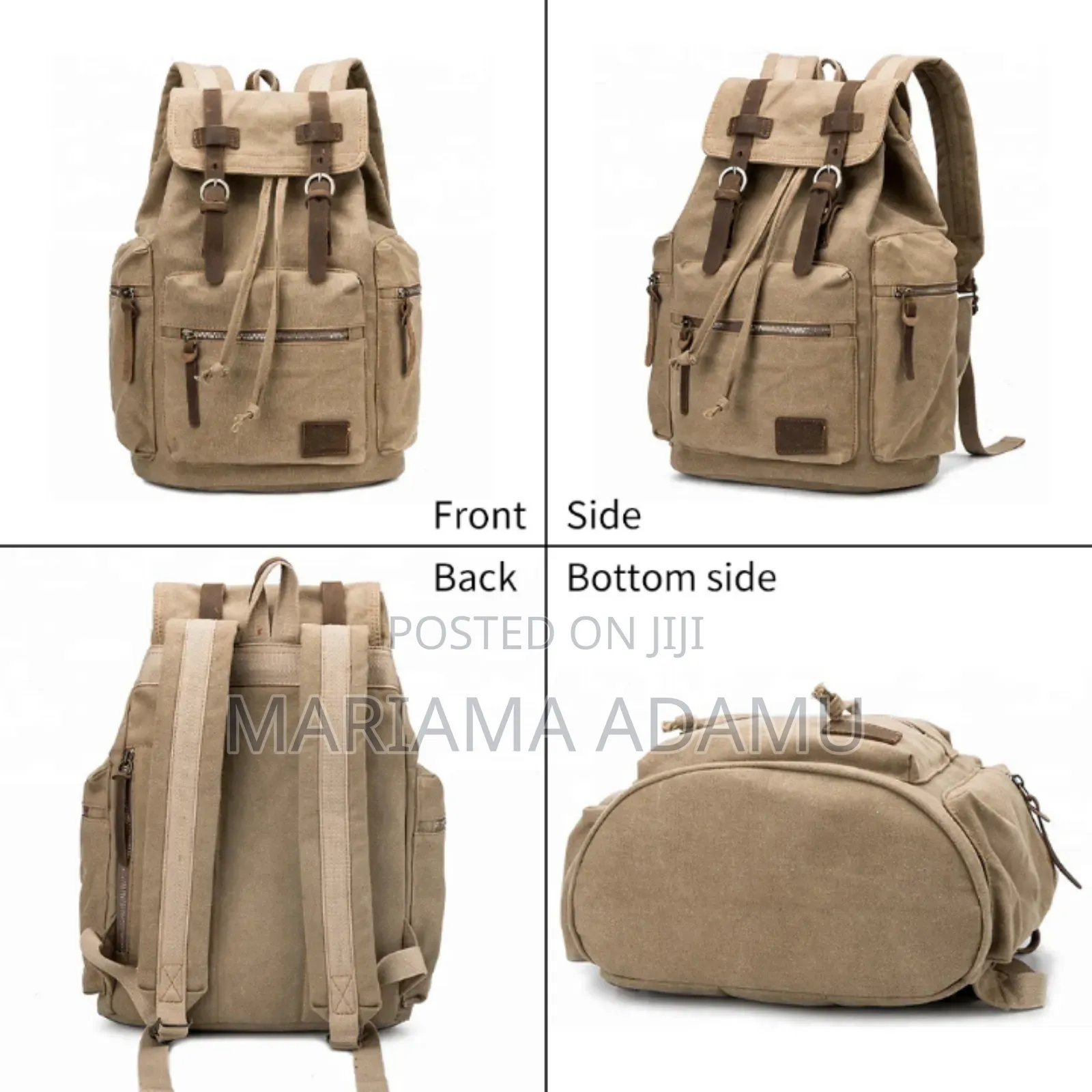 Khaki Backpack