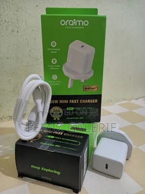 Oraimo Powercube 202 Uk Type 20w Compatible Charger Kit