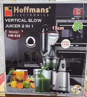 Hoffmans 2in1 Vertical Slow Juicer