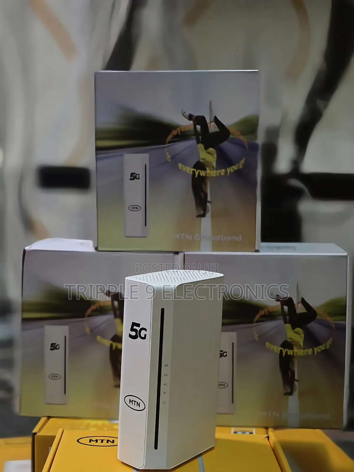 New 5g MTN Dual Band Quality Router (With Power Bank)